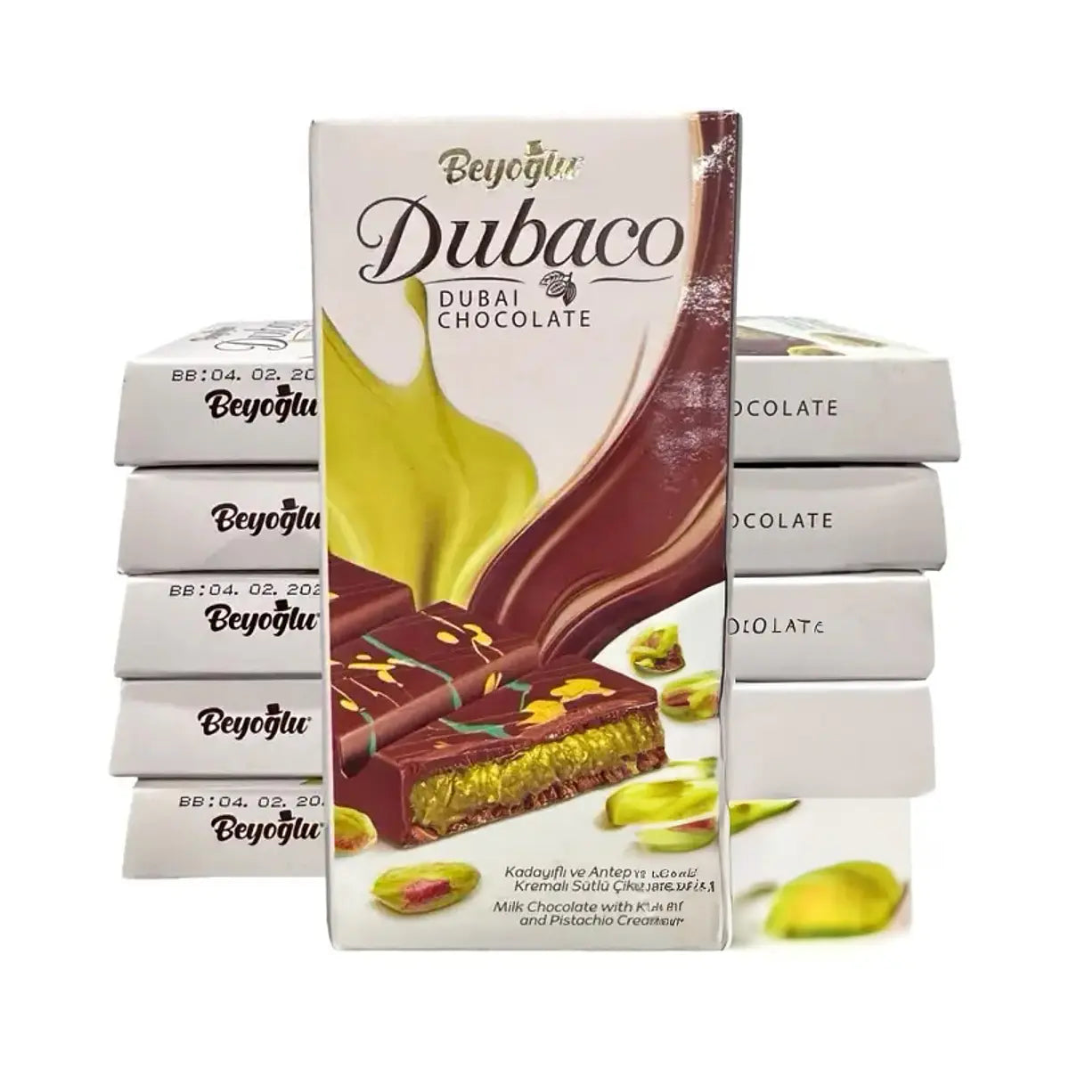 Dubái Chocolate Display 6 Unidades