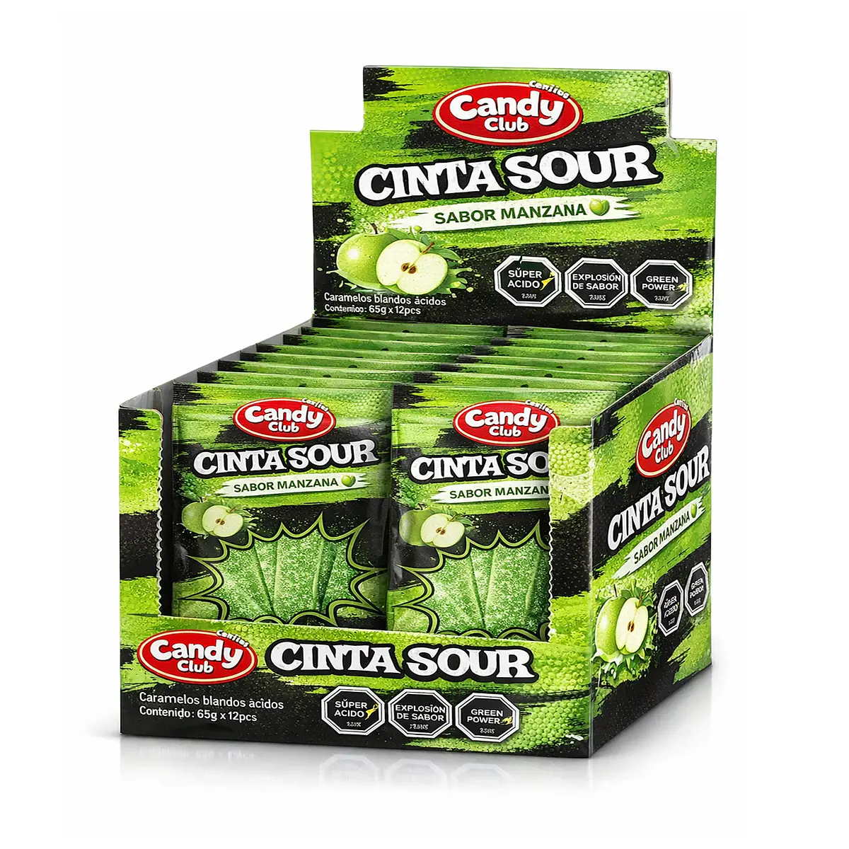 Cinta Manzana Sour Display 12 Unidades