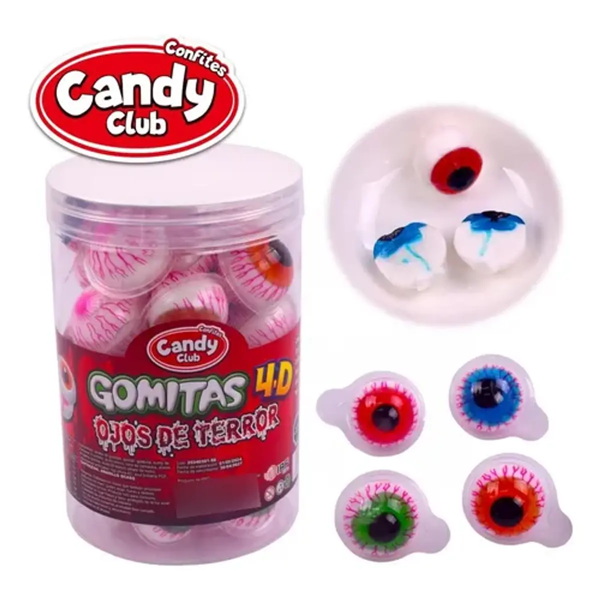 Gomitas Ojos de Terror 4D