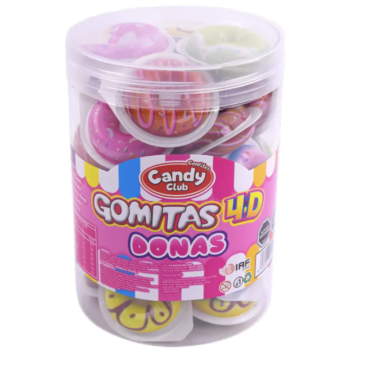 Gomita Donas 4D