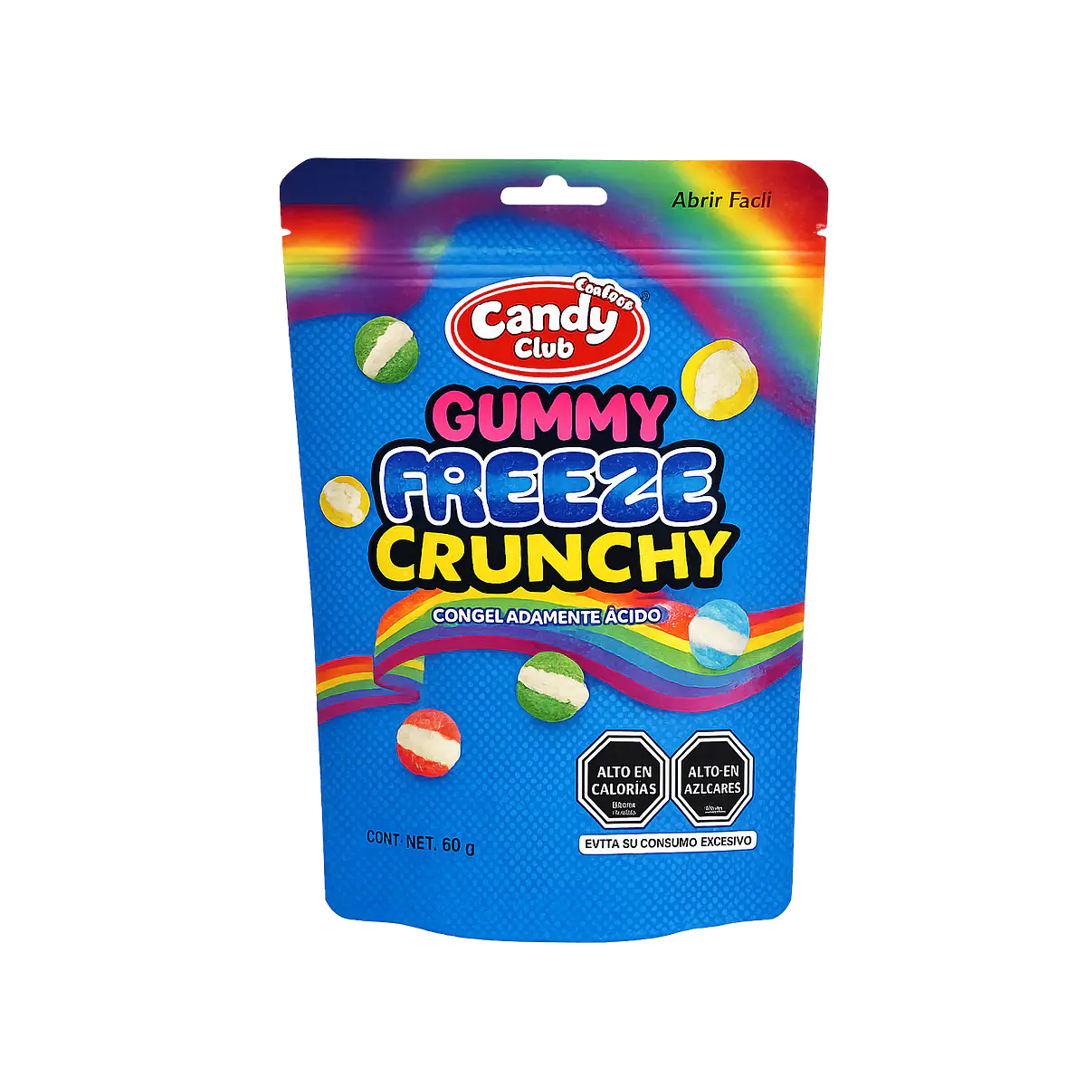 Gummy Freeze Crunchy Caja 24 Und