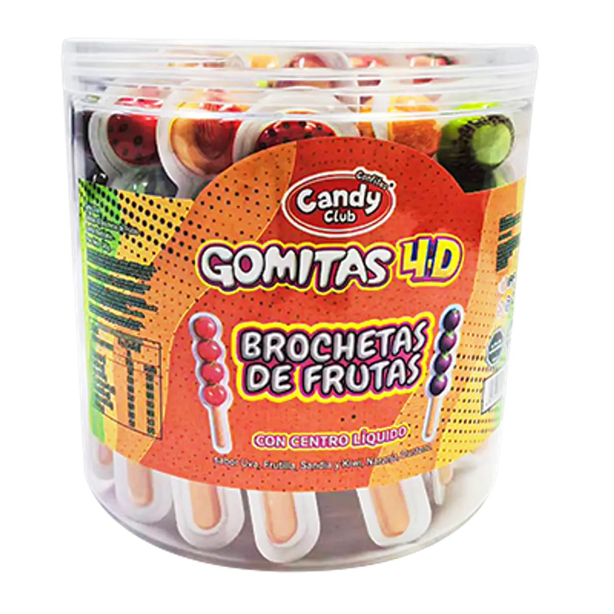 Gomita Brocheta 4D