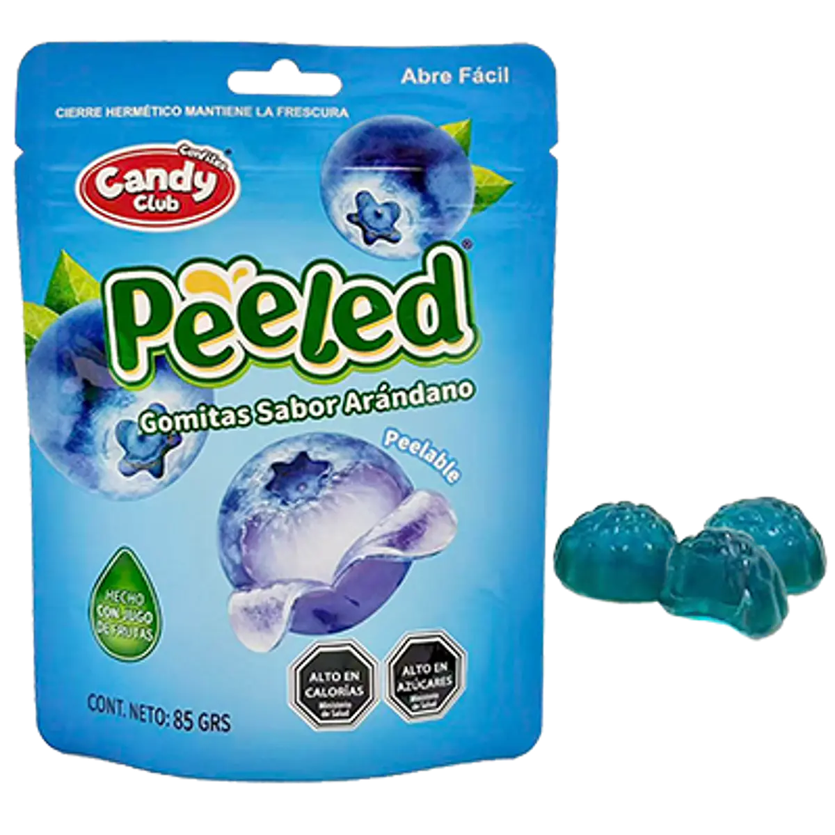 Peeled - Gomitas Pelables Arandano