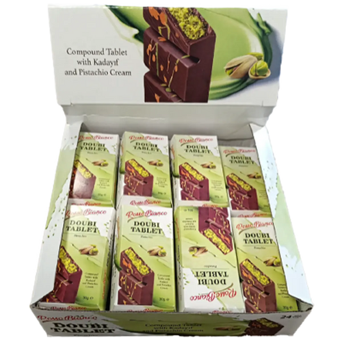 Chocolate Dubai Tablet 30gr (Caja 24un)