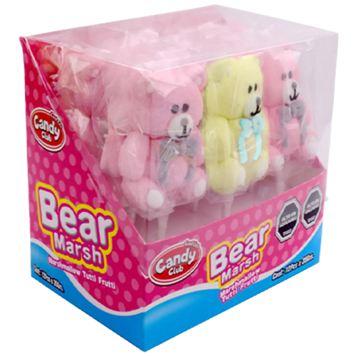 Bear Marsh – Marshmallow Sabor Tutti Frutti 12 Ud