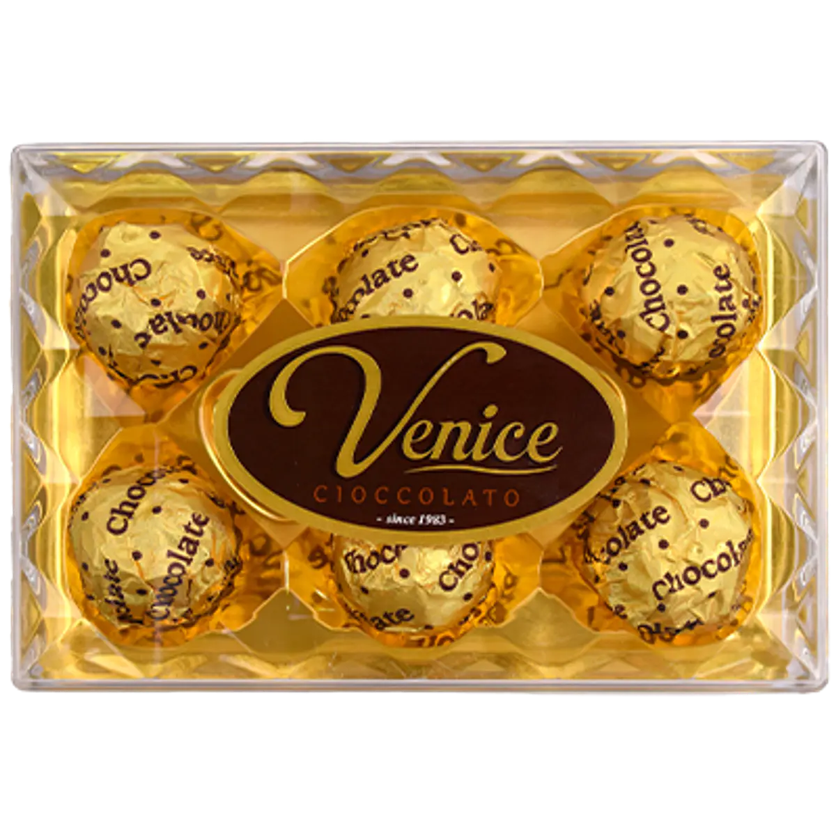 Corazón de Chocolate Venice 6 Unidades