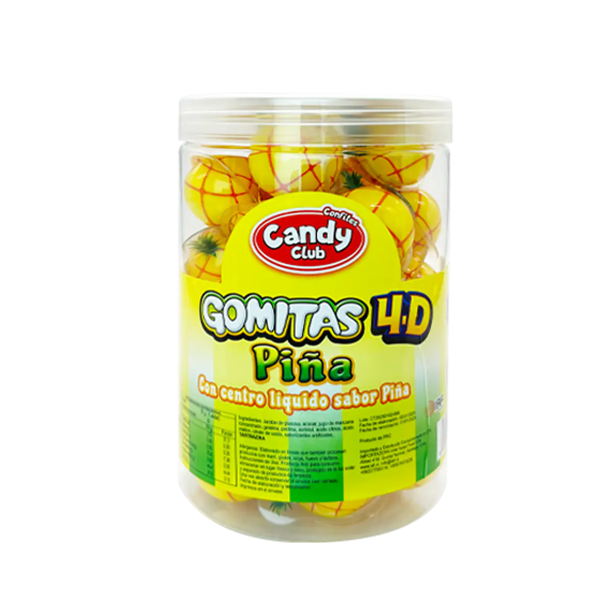 Gomitas 4D Piña