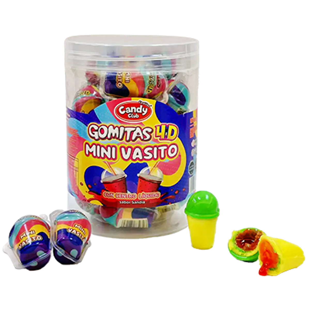 Gomita 4D mini vasito