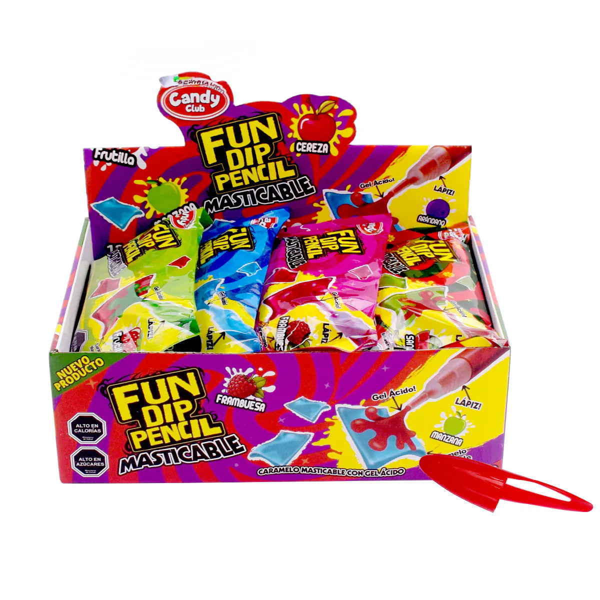 Fun Dip Pencil Masticable