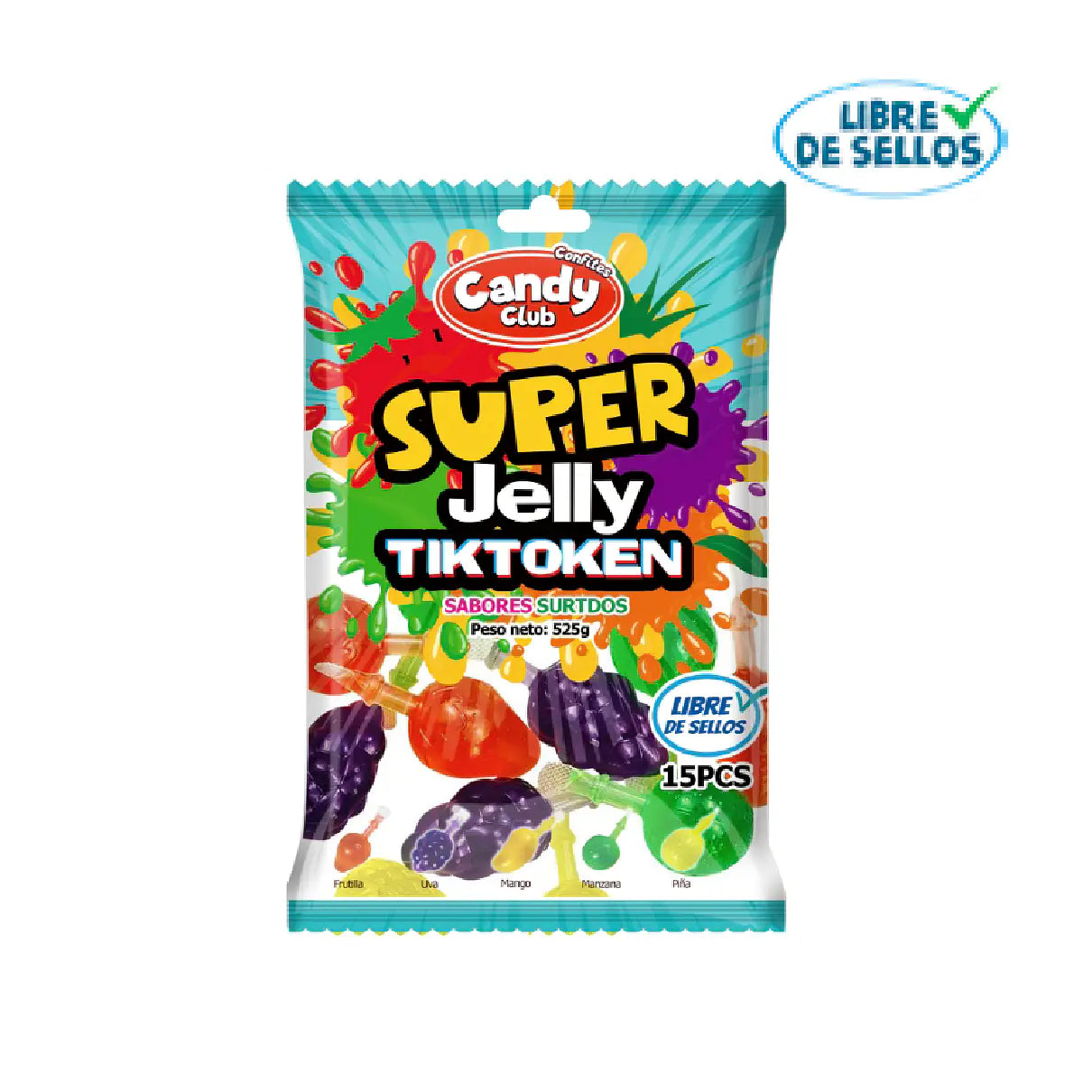 Bolsa Super Jelly Tik Token
