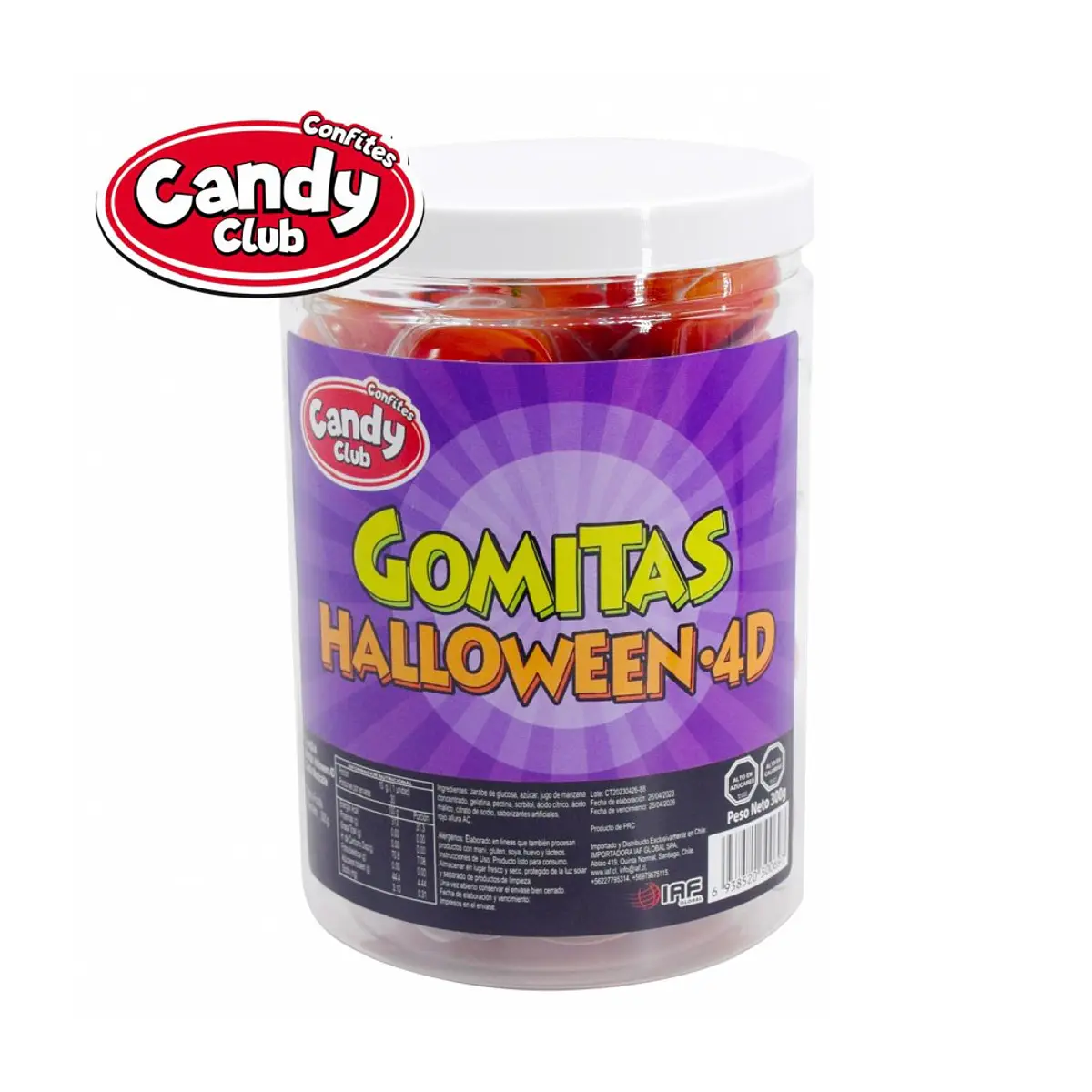 Gomitas 4D Halloween