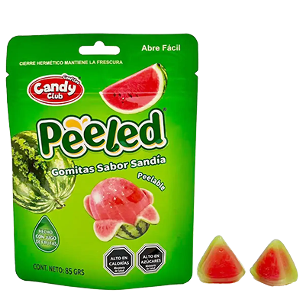 Gomitas Pelables Sandia