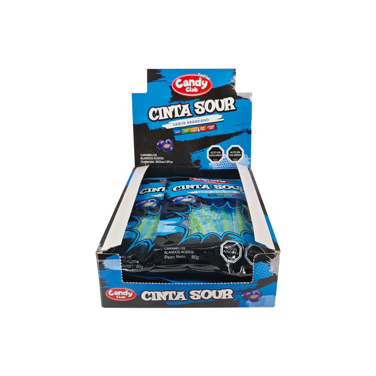 Cinta Arándanos Sour Display 12 Unidades