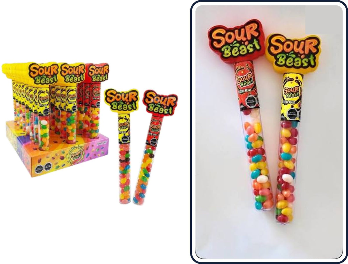 Bestial Beans 50gr Sour Beast (Display 24 un)