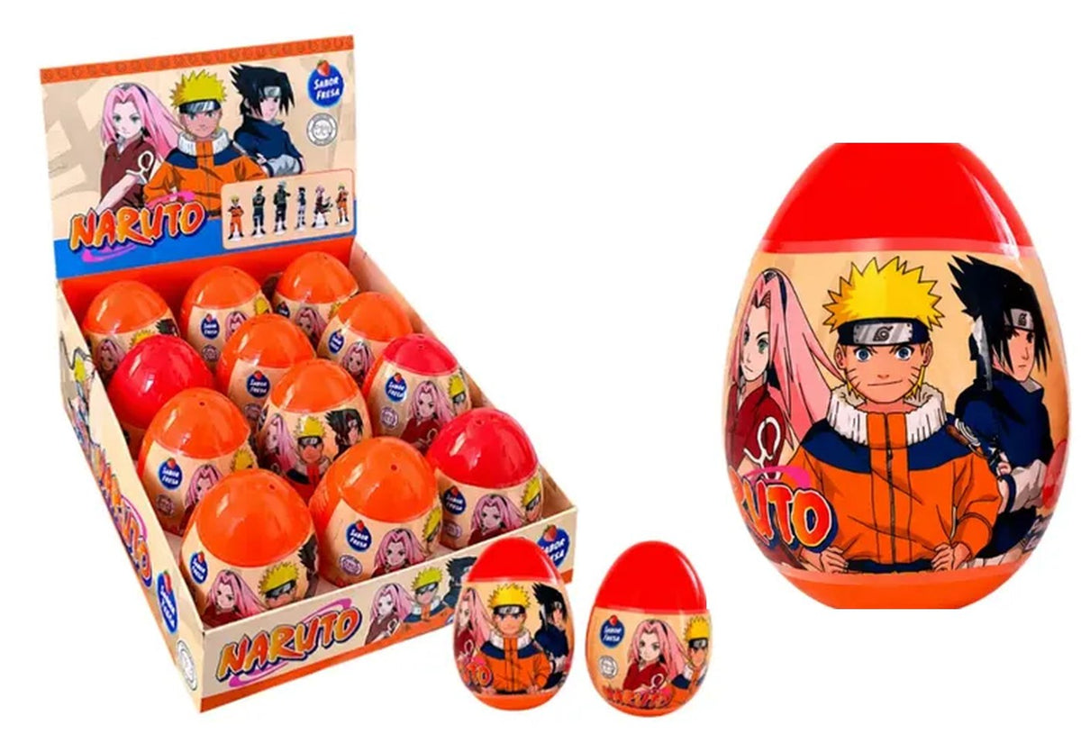 Huevo Sorpresa Naruto (Display 12 un)