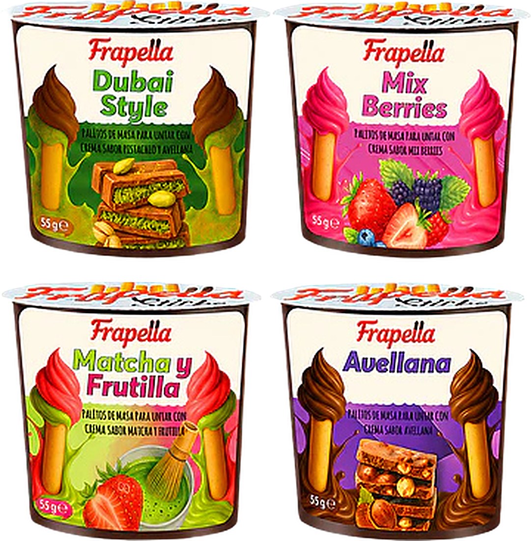 Frapella Pistacho y Berries (Display 24 un)