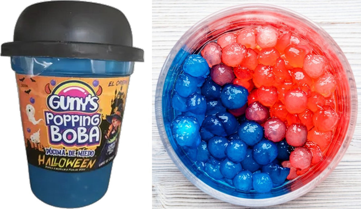 Popping Boba Halloween Gunys 350ml (Caja 24 un)