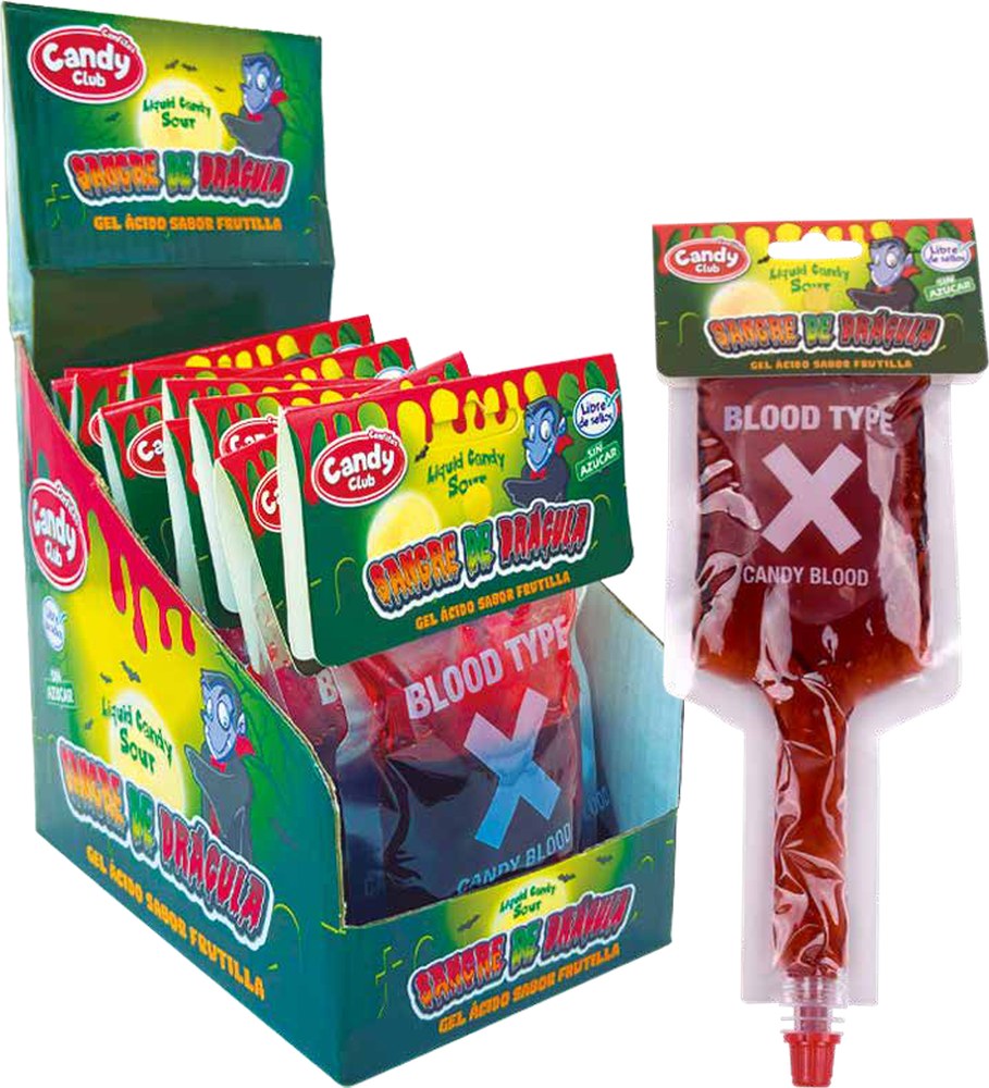 Sangre de Drácula 100ml Candy Club (Display 12 un)