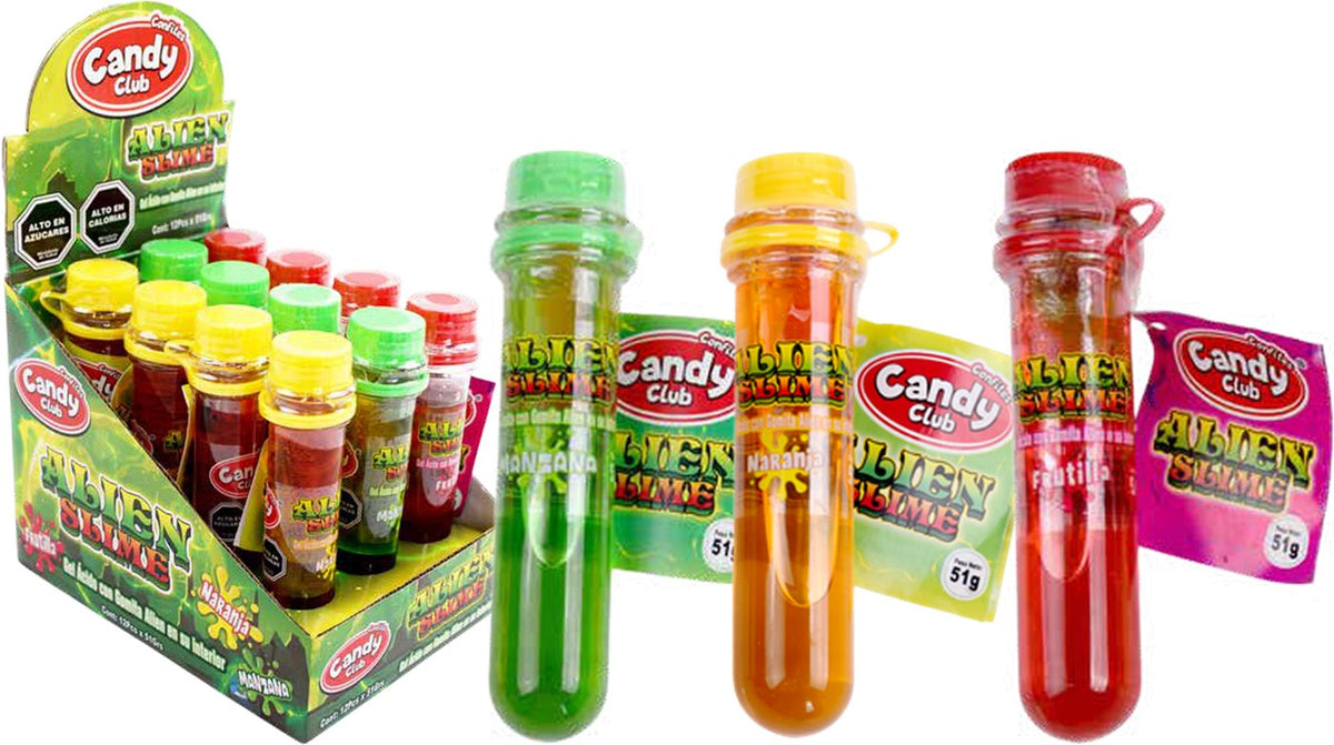 Alien Slime 51gr Candy Club (Display 12 un)