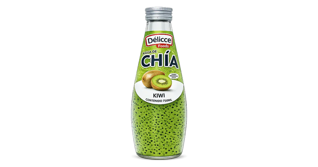 Agua de Chia Kiwi