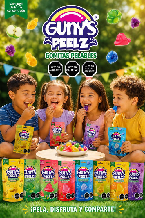 Peelz - Gomitas Pelables Gunys