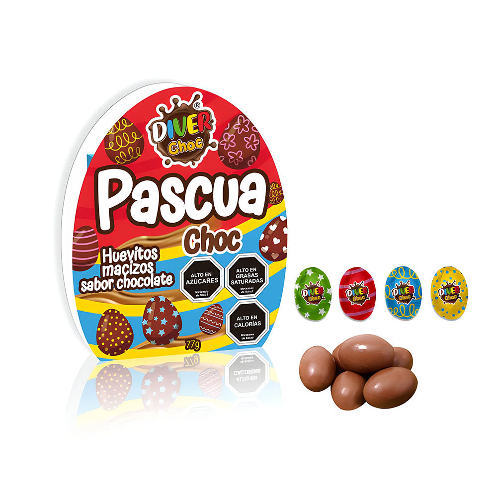 Pascua Huevitos de Chocolate 77gr