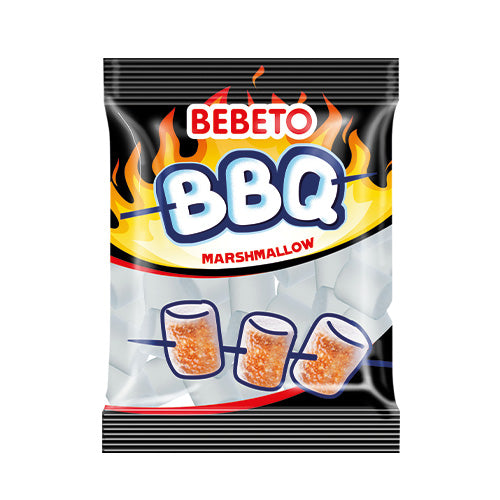 Bebeto BBQ Marsh Mallow 275gr (Caja 24 Und)