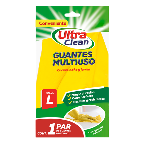10 Unidades Guante Multiuso Talla L