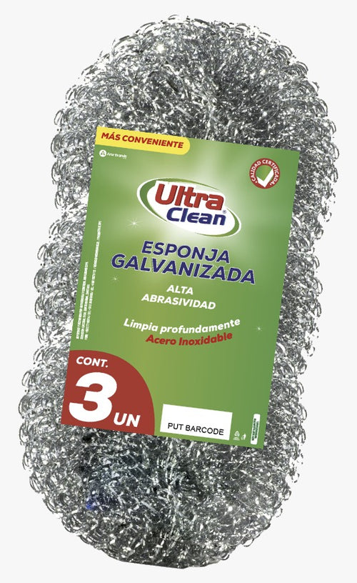 Esponja Galvanizada Ultra Clean