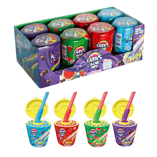 Gunys Acid Dips 96gr (Display 8 Und)