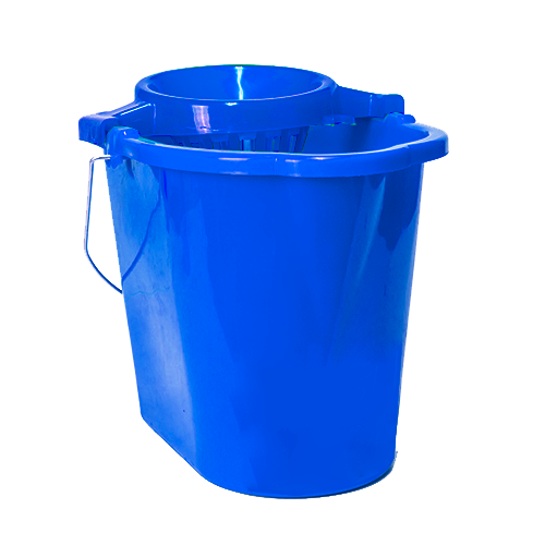 Balde con Estrujador Azul