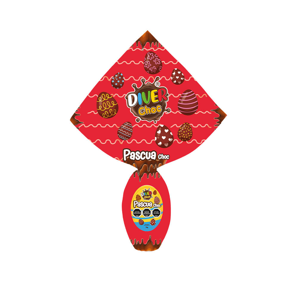 Pascua Huevo de Chocolate 70gr