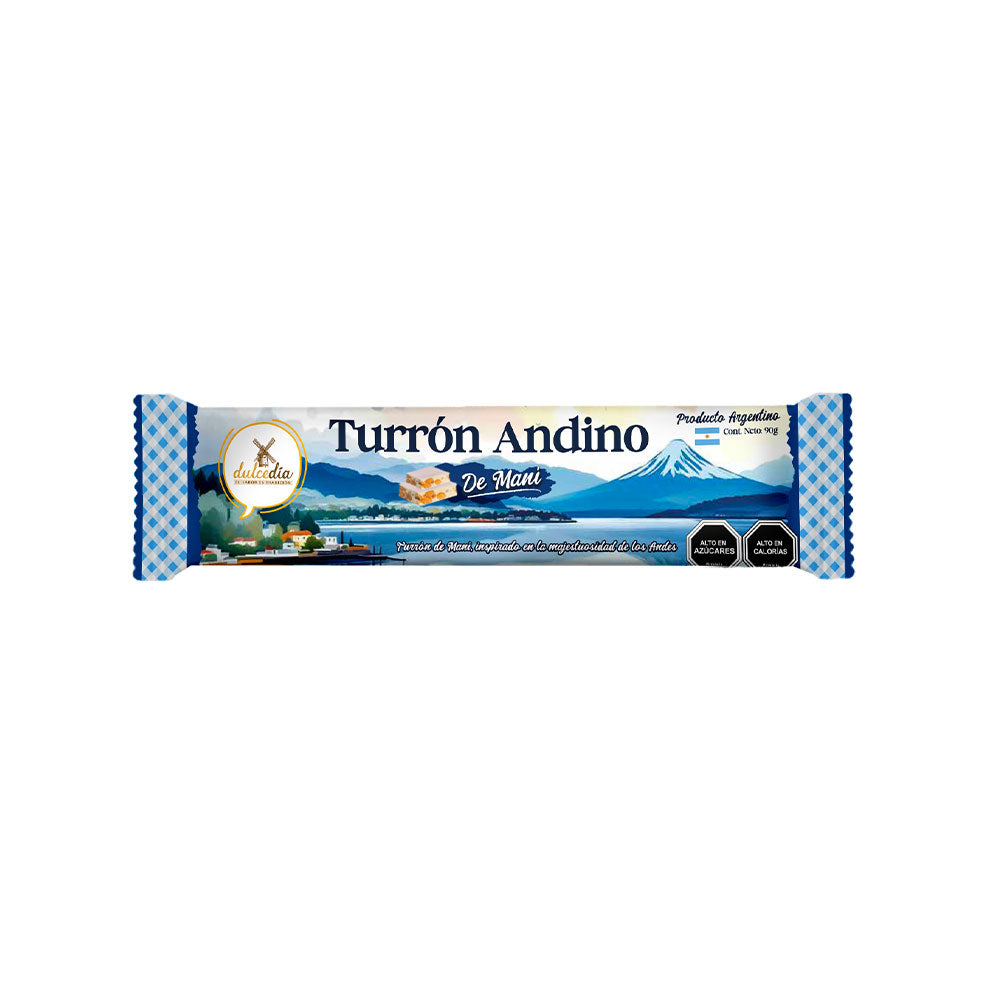 Turrón Andino Maní Dulcedía 90Gr