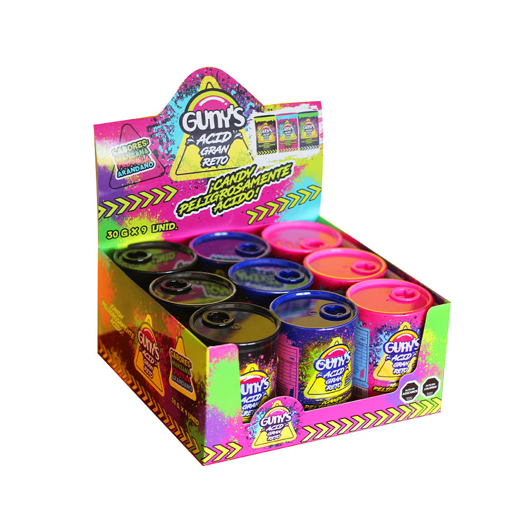 Gunys Acid Reto 30gr (Display 9 Und)