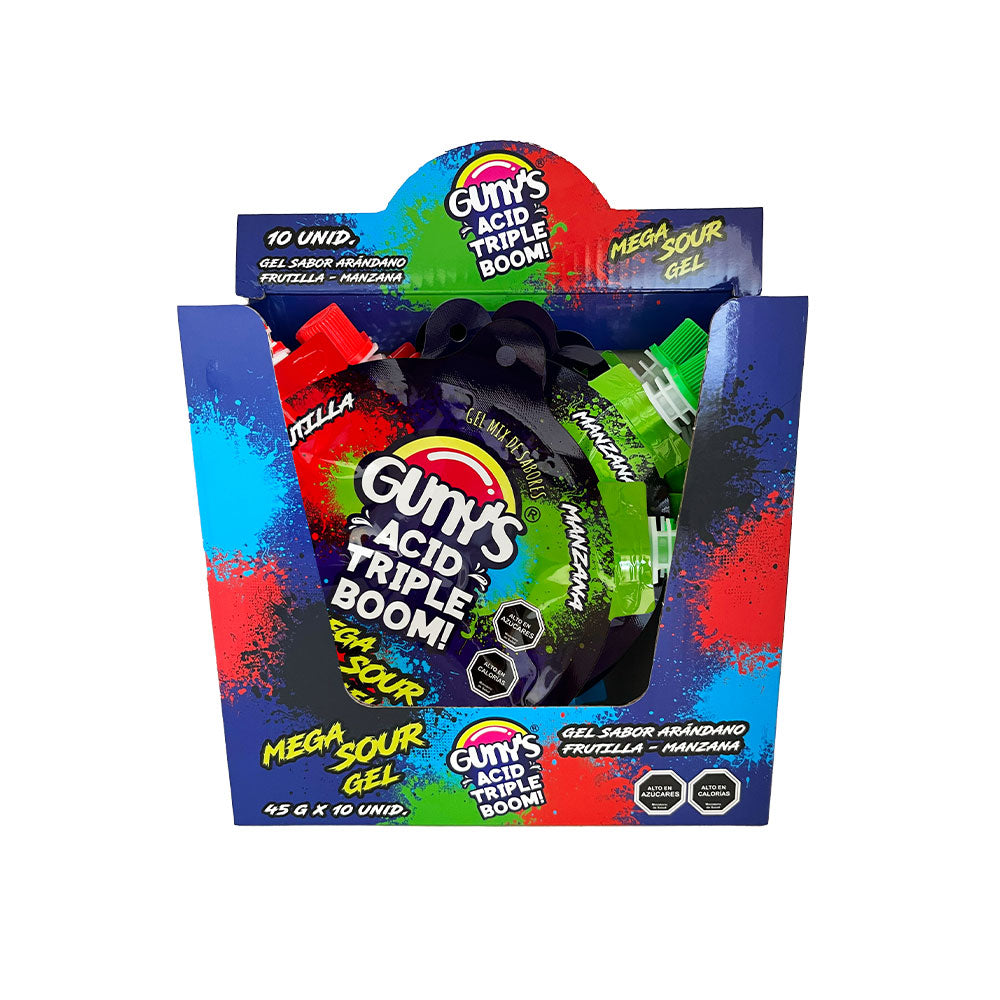 Gunys Acid Triple Boom 45gr (Display 10 Und)