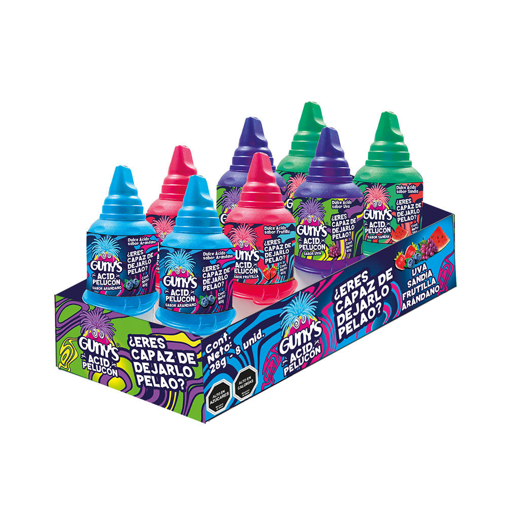 Gunys Acid Pelucón 28gr (Display 8 Und)
