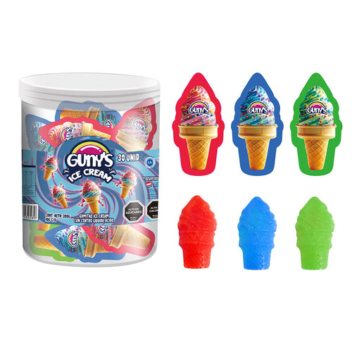 Gunys Ice Cream 10gr (Display 30 Und)