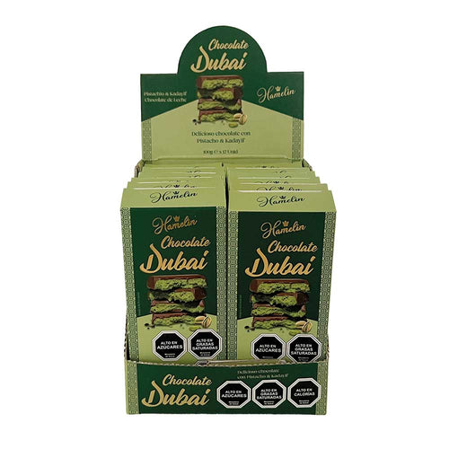 Chocolate Dubai 100gr Hamelin (Display 6 un)
