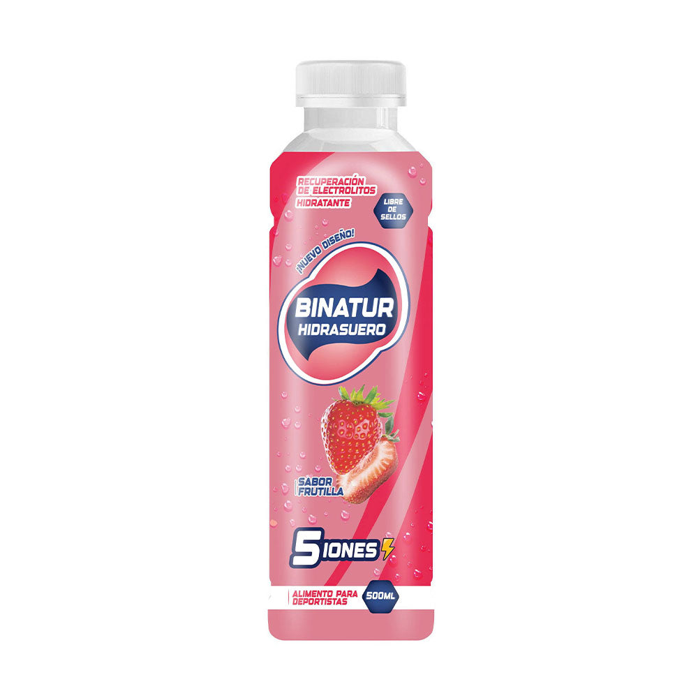 Hidrasuero Binatur Frutilla 500 ml