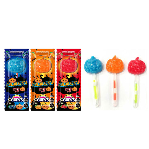 Lollipop Halloween Calabacita (Display 30 un)