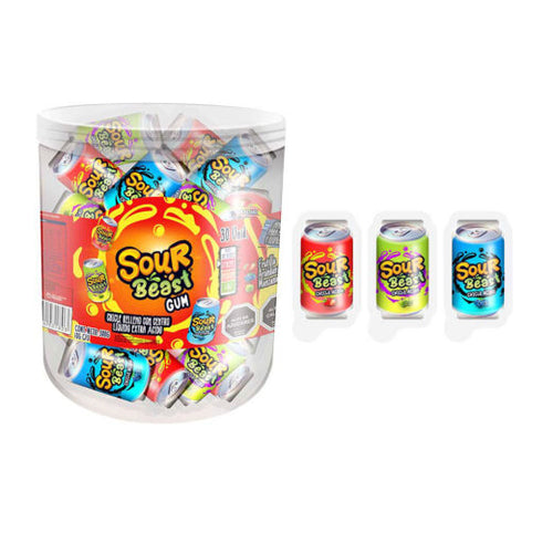 Sour Beast Latas Chicle 10gr