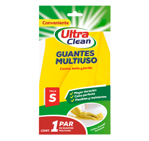 10 Unidades Guante Multiuso Talla S