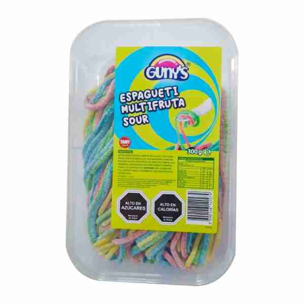 Espagueti Multifruta Sour Gunys 300gr