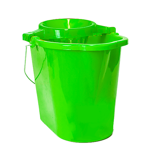 Balde con Estrujador Verde